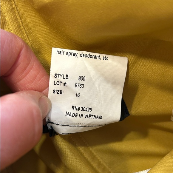 Bari Jay Mini Formal Strapless Dress Homecoming Prom Winter Dress Holiday Gold - Picture 6 of 8